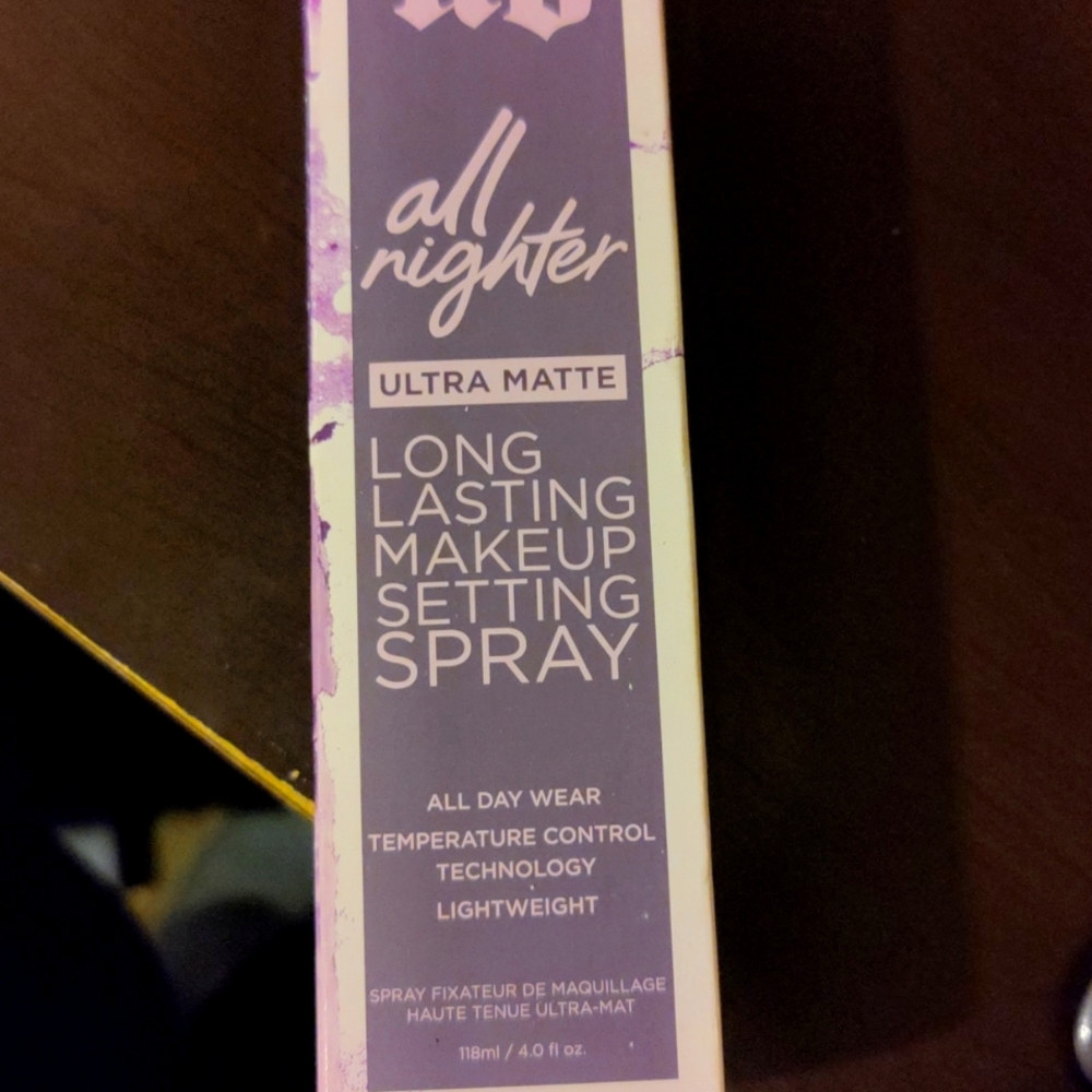 Setting spray